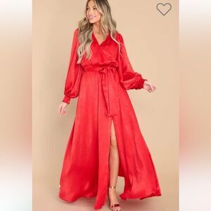 Red Dress Boutique Vibrant Red Maxi Dress